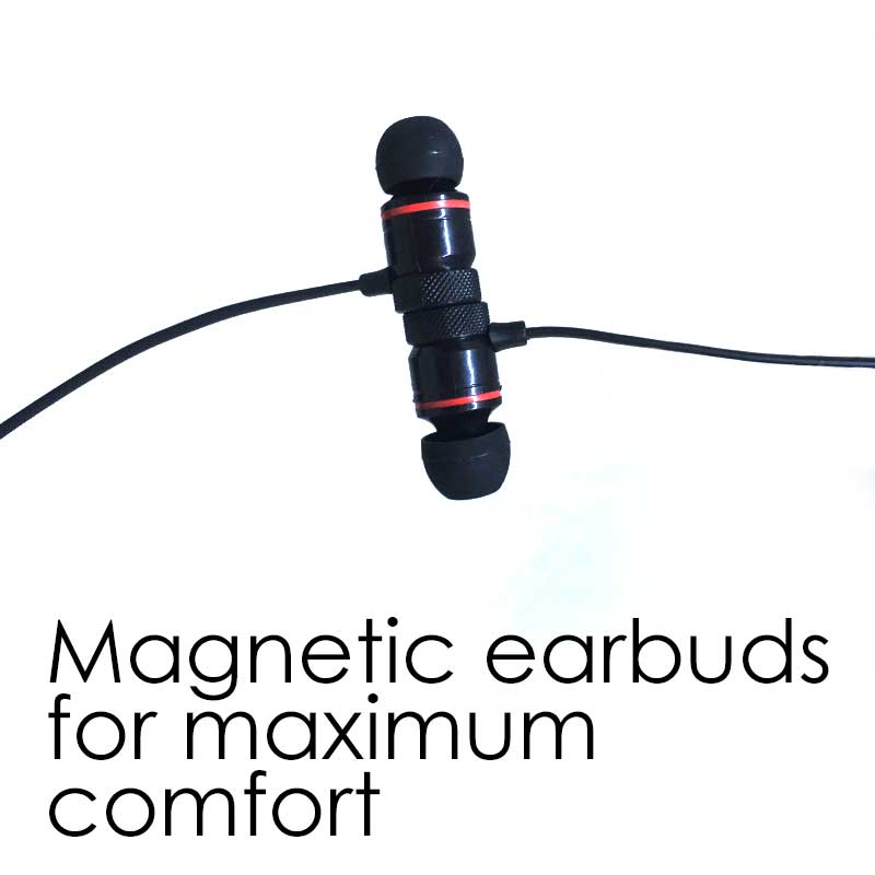 MaskCall | Mask with integrated wireless earbuds & microphone